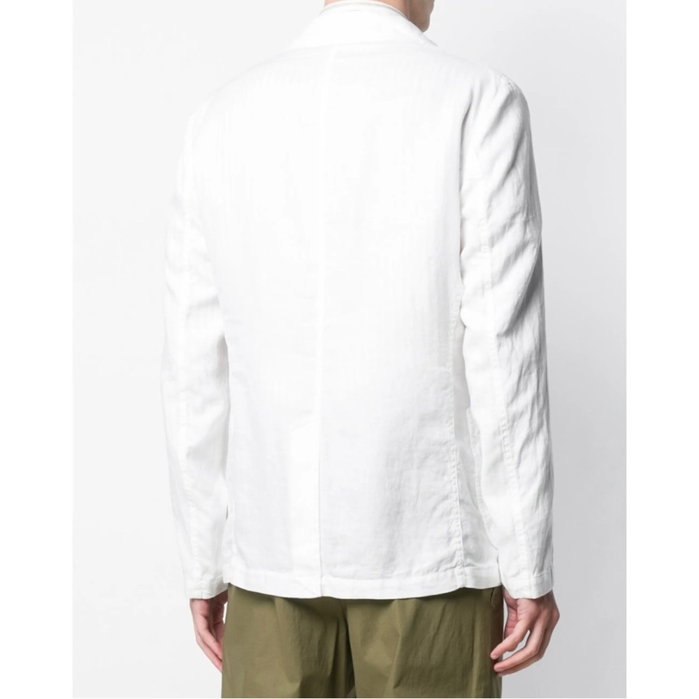 ASPESI Samurai Blazer - White Linen Lightweight Ice Blazer Jacket sz S - Picture 3 of 12